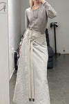 BORIS BIDJAN SABERI Apron WORKER1 F1603D Light Grey